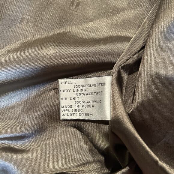 Tehama Clint Men's M Brown Faux Suede Vest Zip Front Western Golf Core Outdoor - Picture 6 of 7